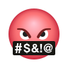 Face With Symbols On Mouth